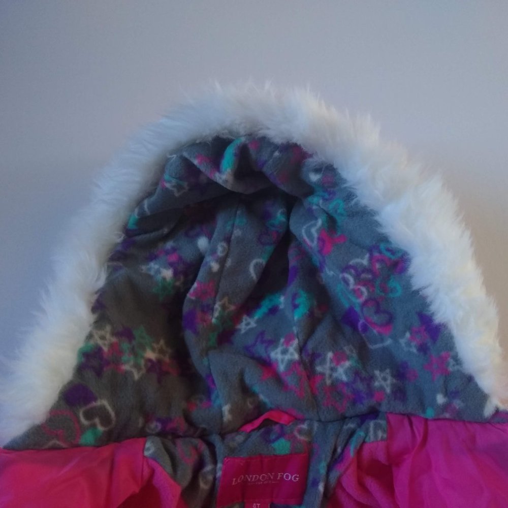 NWT London Fog Pink Jacket 4T - Picture 5 of 8